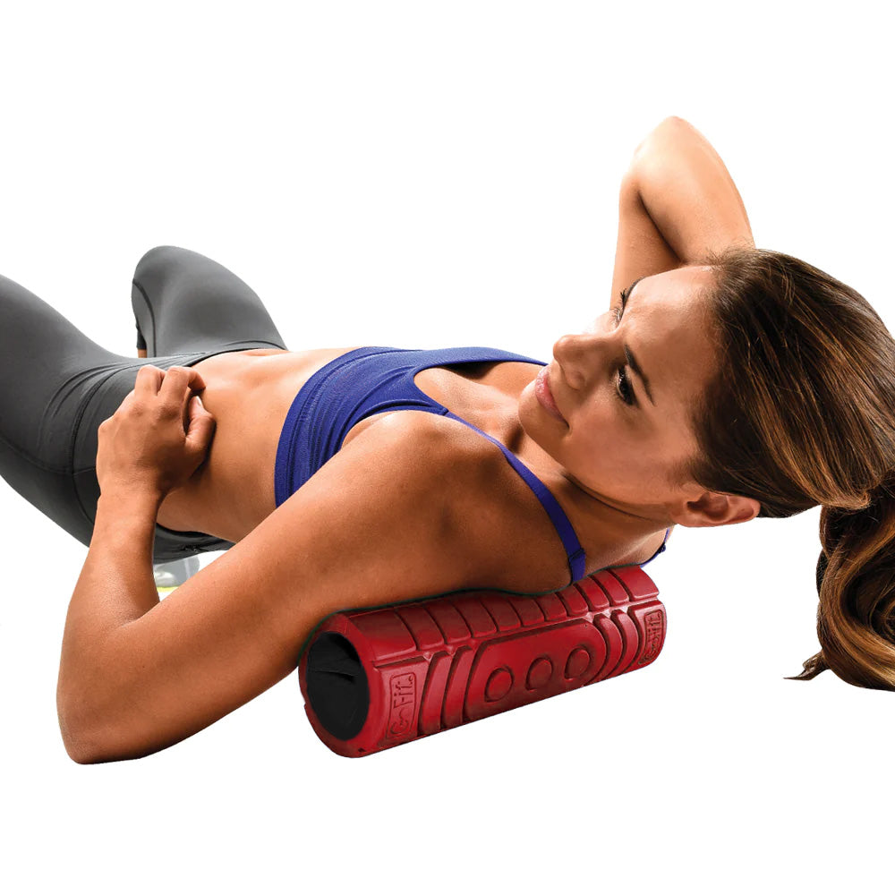 Κύλινδρος Γυμναστικής GoFit Go Roller Kit Red GF FR4