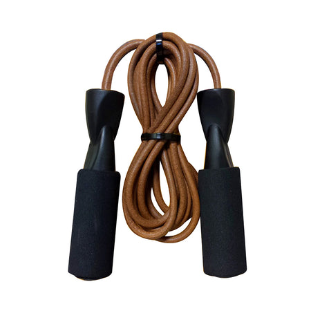 Σχοινάκι Γυμναστικής Δερμάτινο GoFit Leather Jump Rope