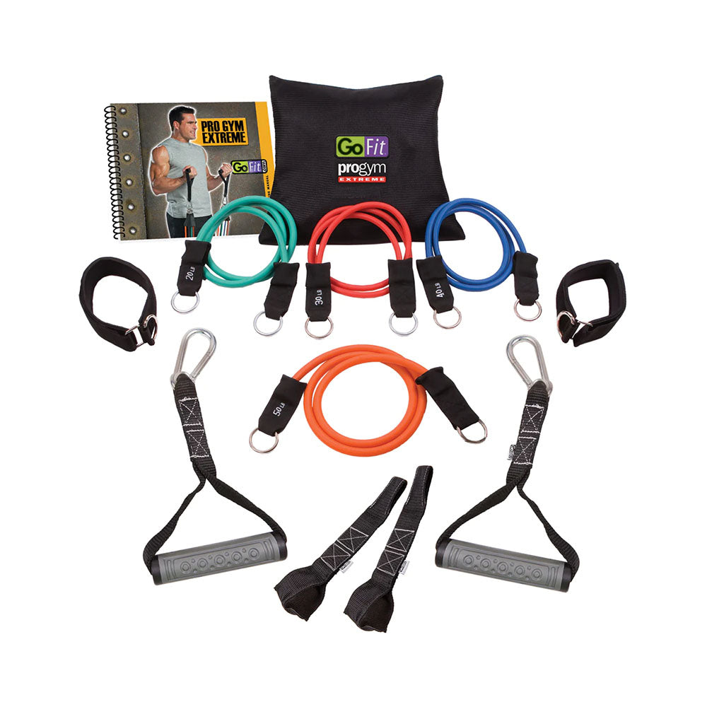 Προπονητικό Σετ Αντίστασης GoFit EPGYM Pro Gym Extreme Resistance Set