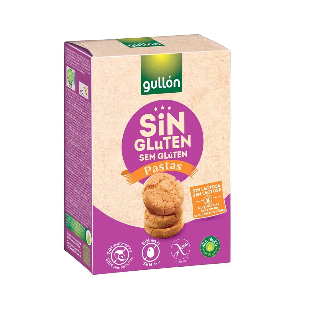 Μπισκότα Χωρίς Γλουτένη και Λακτόζη Gullon Cookies Gluten-Free Lactose-Free 200g