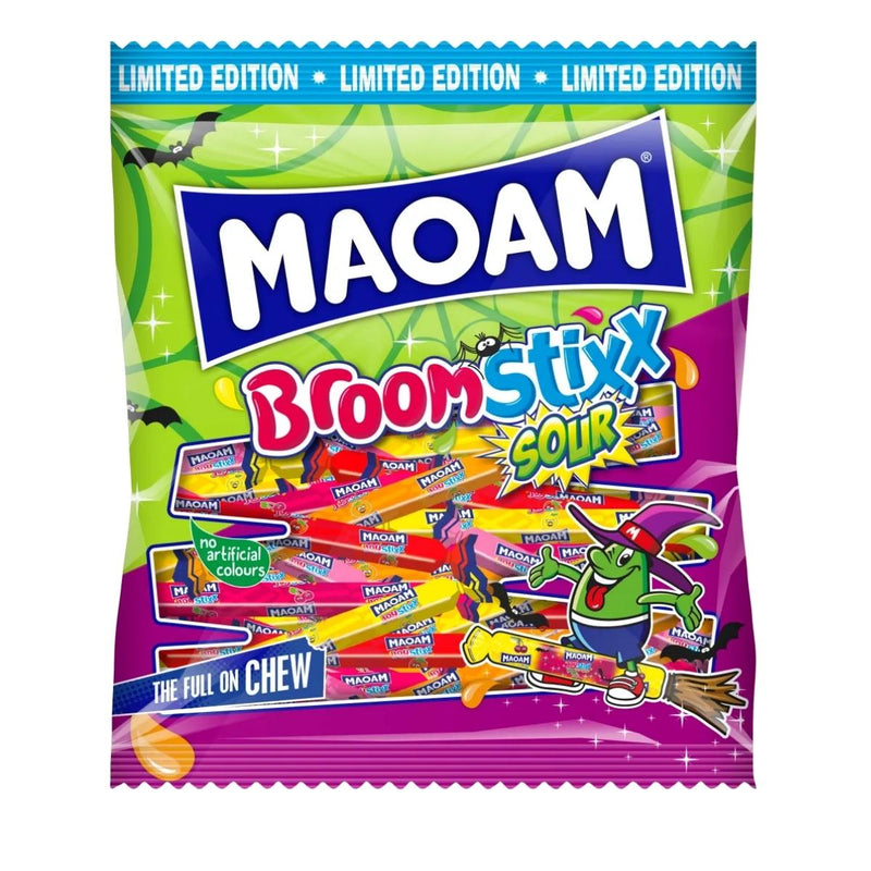 Haribo Maoam Broom Stixx Sour Limited Edition