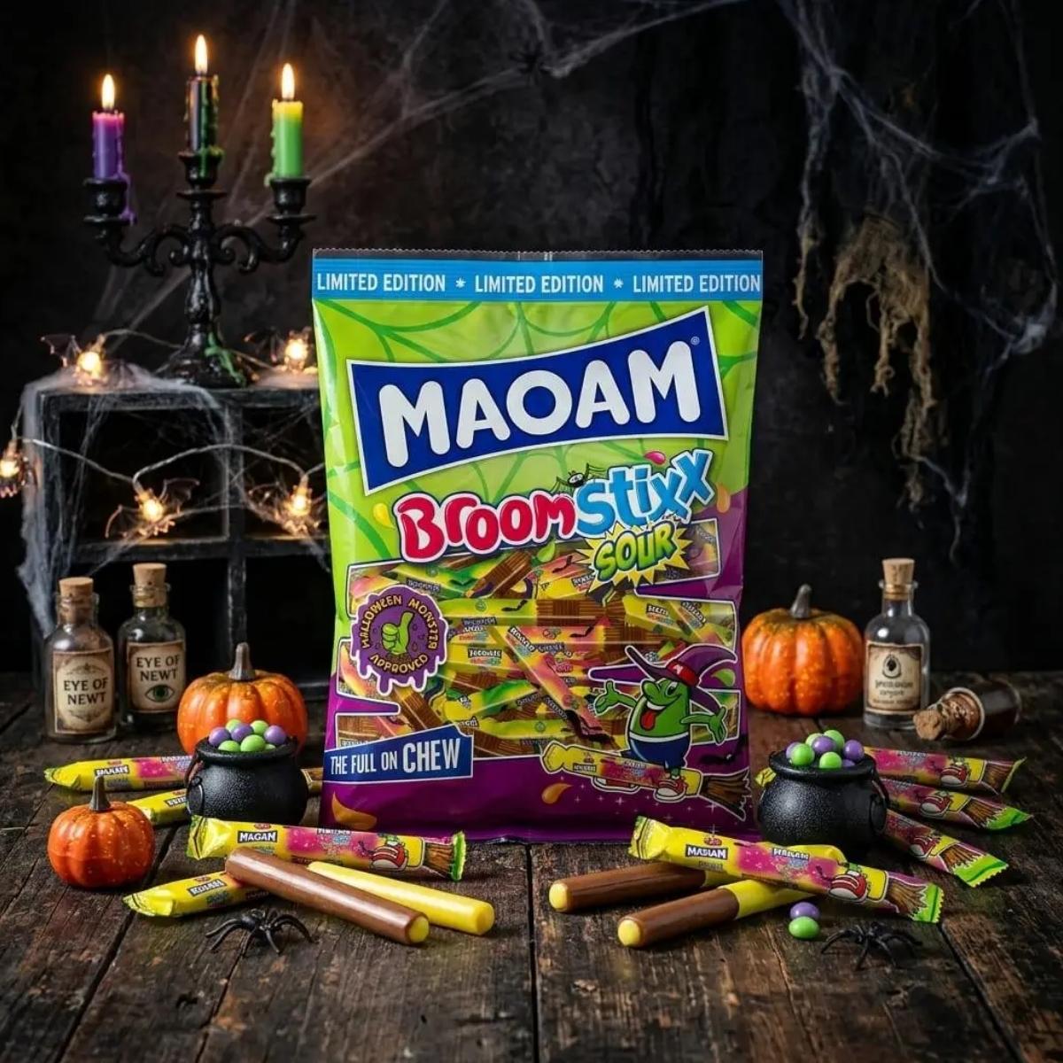 Haribo Maoam Broom Stixx Sour Limited Edition