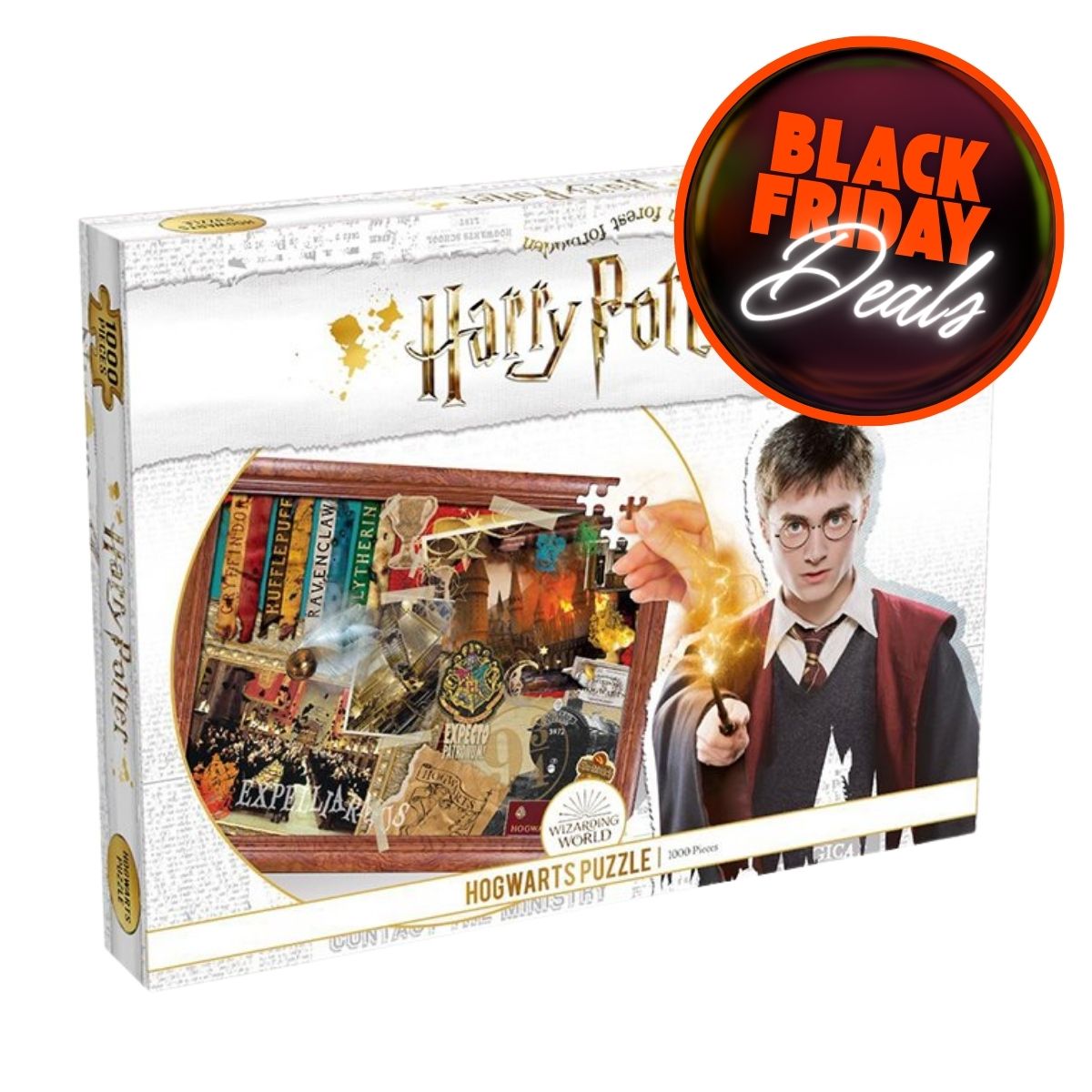 Παζλ Harry Potter Hogwarts Puzzle Jigsaw Winning Moves (1000 Κομμάτια)