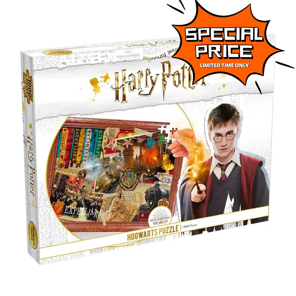 Παζλ Harry Potter Hogwarts Puzzle Jigsaw Winning Moves (1000 Κομμάτια)