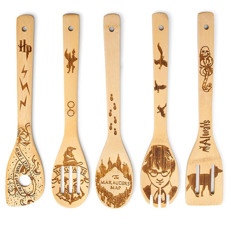 Ξύλινες Κουτάλες Harry Potter Wooden Cooking Set