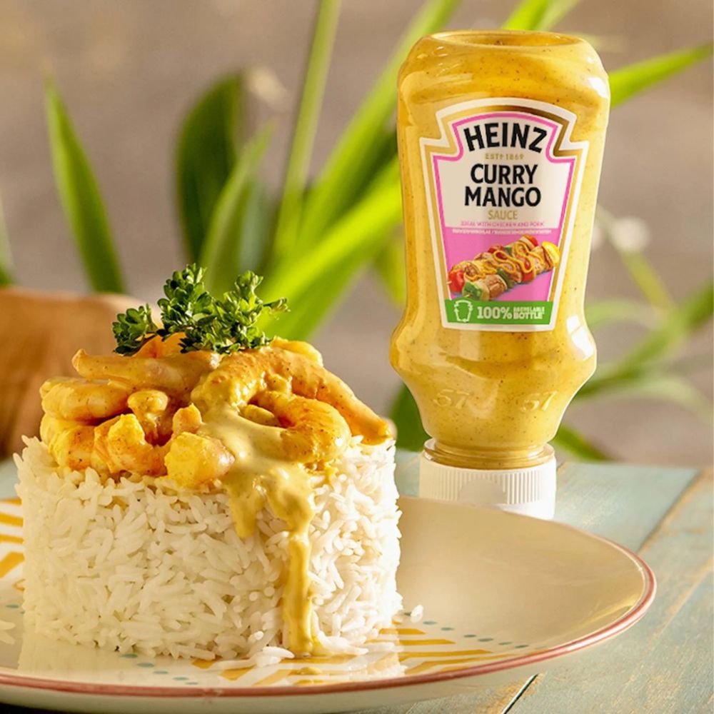 Σάλτσα Heinz Curry Mango Sauce 220ml