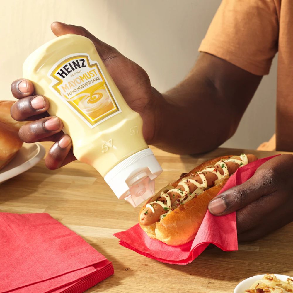 Σάλτσα Μαγιονέζα με Μουστάρδα Heinz MayoMust Mayonnaise and Mustard Sauce