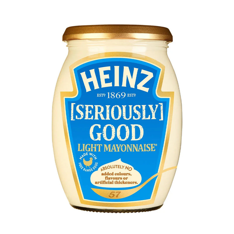 Μαγιονέζα με Λιγότερα Λιπαρά Heinz Seriously Good Light Mayonnaise Sauce 480ml
