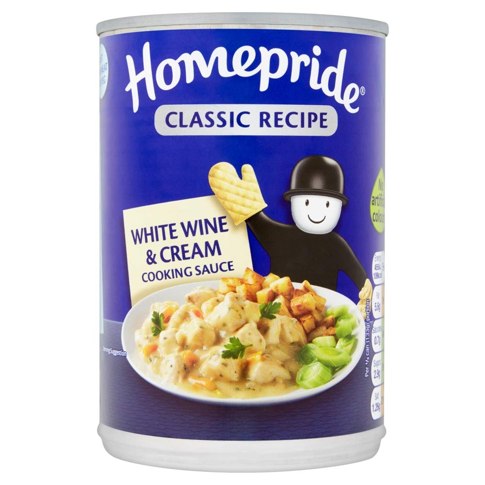 Σάλτσα Μαγειρικής Homepride White Wine and Cream Cooking Sauce 400g