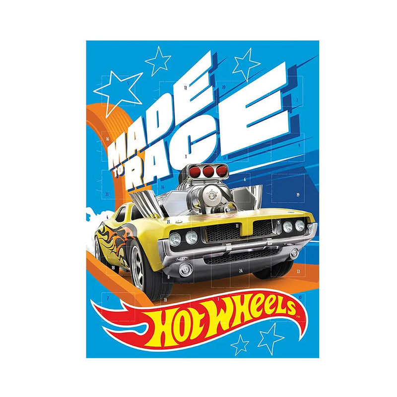 Σοκολατάκια Χριστουγεννιάτικο Ημερολόγιο Hot Wheels Christmas Advent Calendar 75g