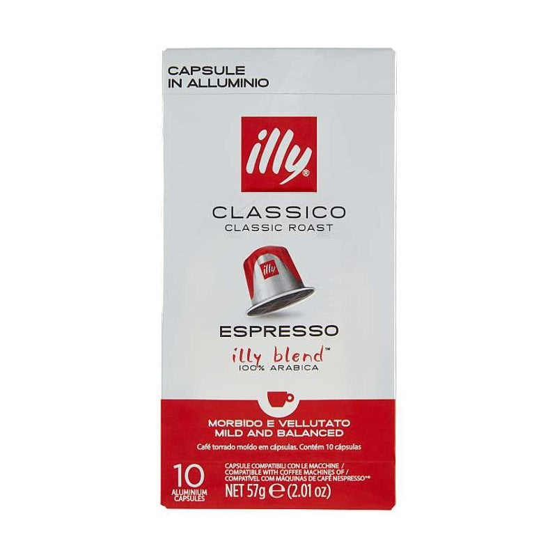 illy Classico Espresso Arabica Blend Nespresso10caps