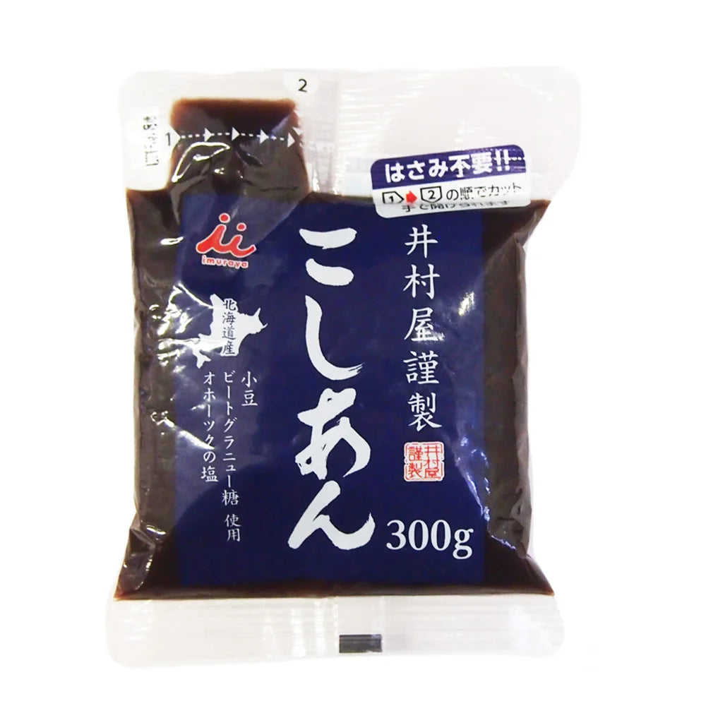 Γλυκιά Πάστα Κόκκινου Φασολιού Imuraya Red Bean Paste No Skins 300g