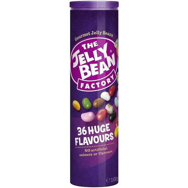 Καραμελάκια The Jelly Bean Factory Gourmet 36 Huge Flavours Tube 90g