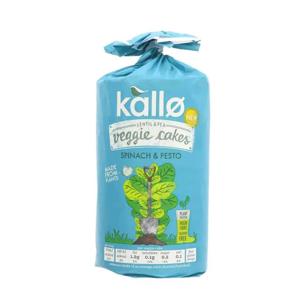 Γκοφρέτες Φακής και Αρακά Kallo Lentil and Peas Veggie Cakes Spinach and Pesto