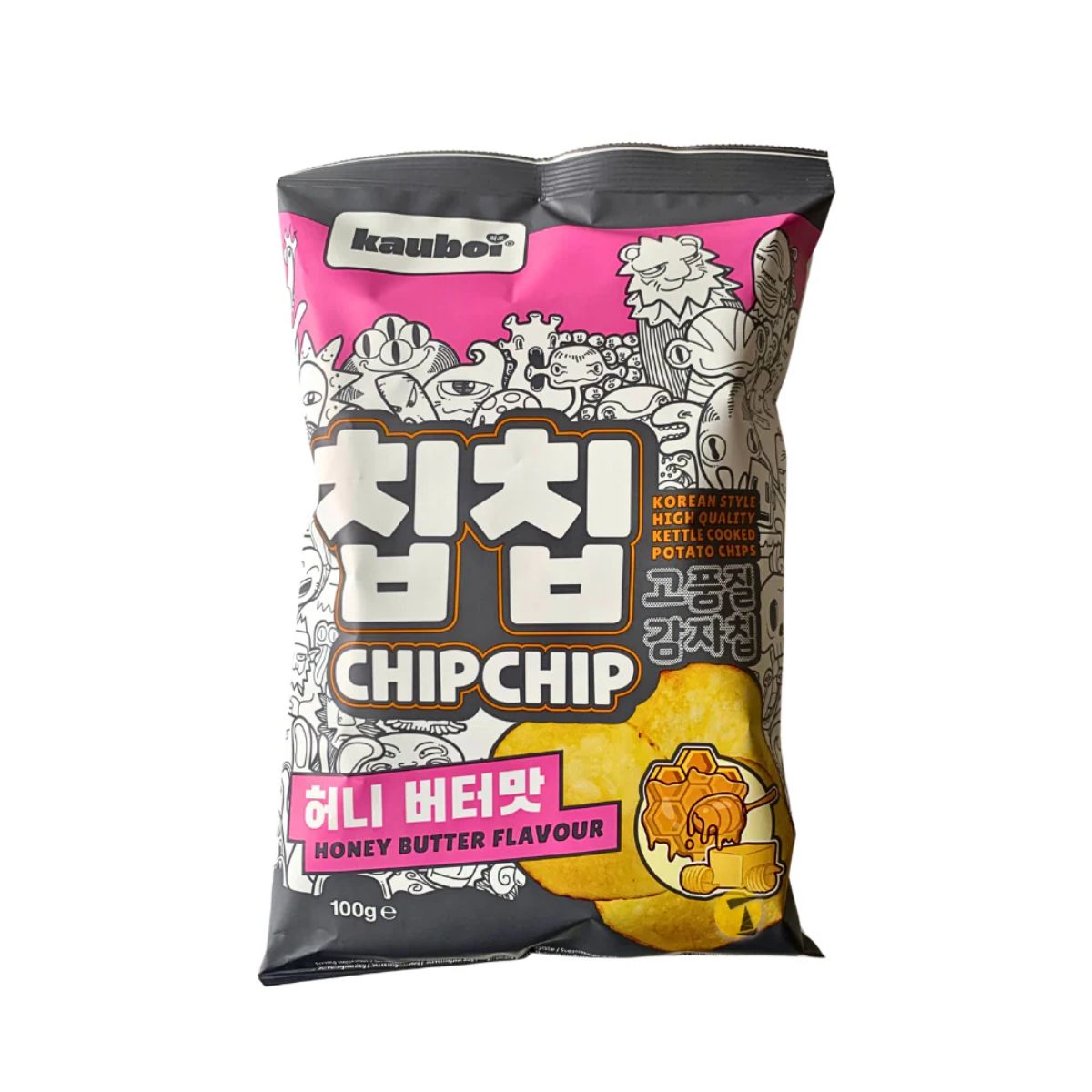 Χειροποίητα Τσιπς Πατάτας με Γεύση Βουτύρου και Μελιού Kauboi Chips Honey Butter Flavour