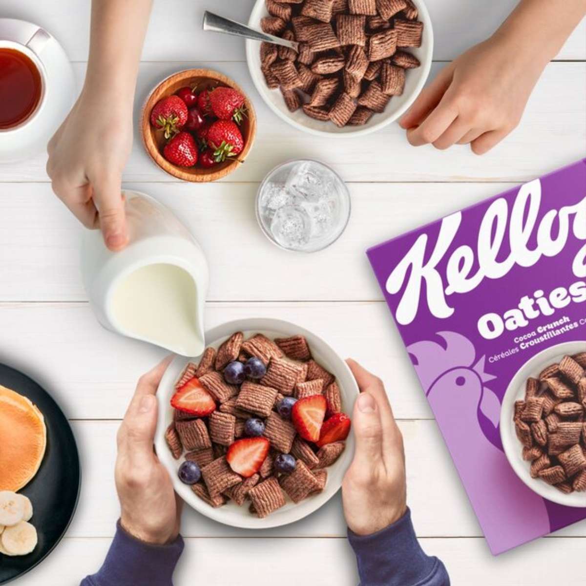 Δημητριακά Kellogs Oaties Cocoa Crunch