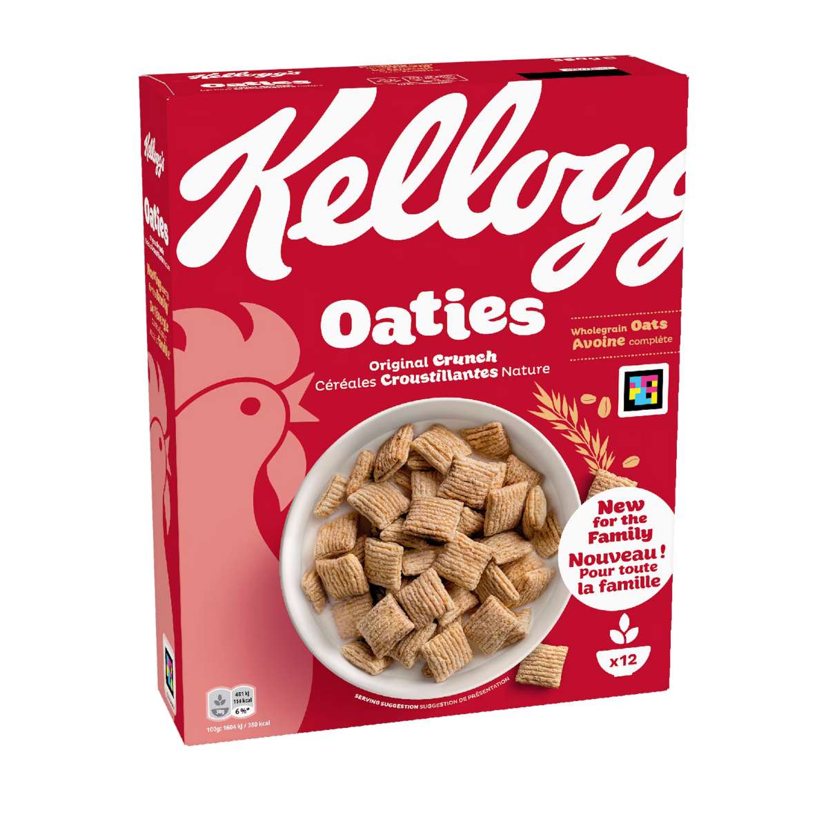 Δημητριακά Kellogs Oaties Original Crunch