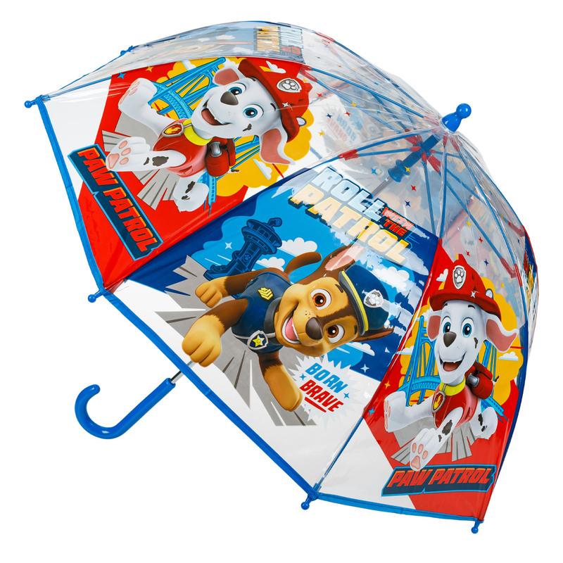 Παιδική Ομπρέλα Μπαστούνι Μπλε Paw Patrol 64cm