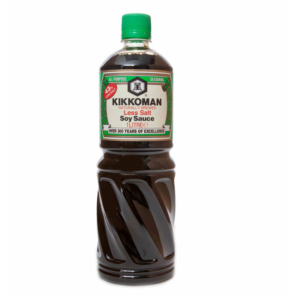 Σάλτσα Σόγιας με Λιγότερο Αλάτι Kikkoman All Purpose Seasoning Less Salt Soy Sauce 1000ml