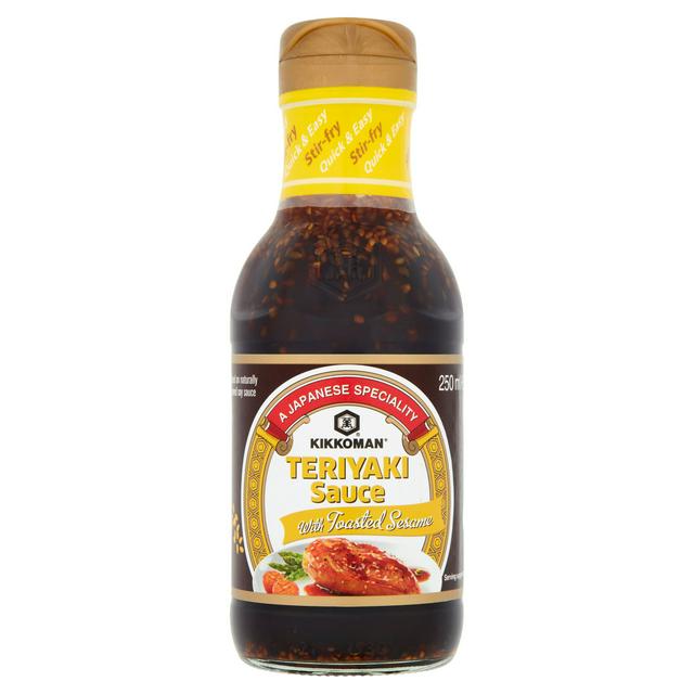 Ιαπωνική Σάλτσα με Σουσάμι Kikkoman Teriyaki Sauce with Toasted Sesame 250ml