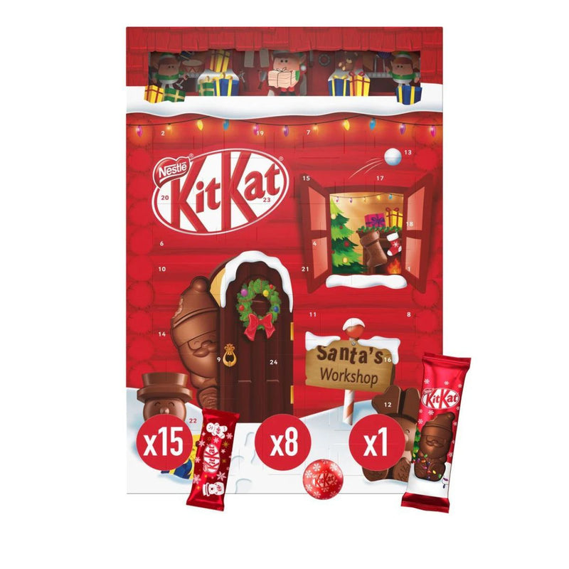 Σοκολατάκια Χριστουγεννιάτικο Ημερολόγιο Kit Kat Santa's Workshop Advent Calendar