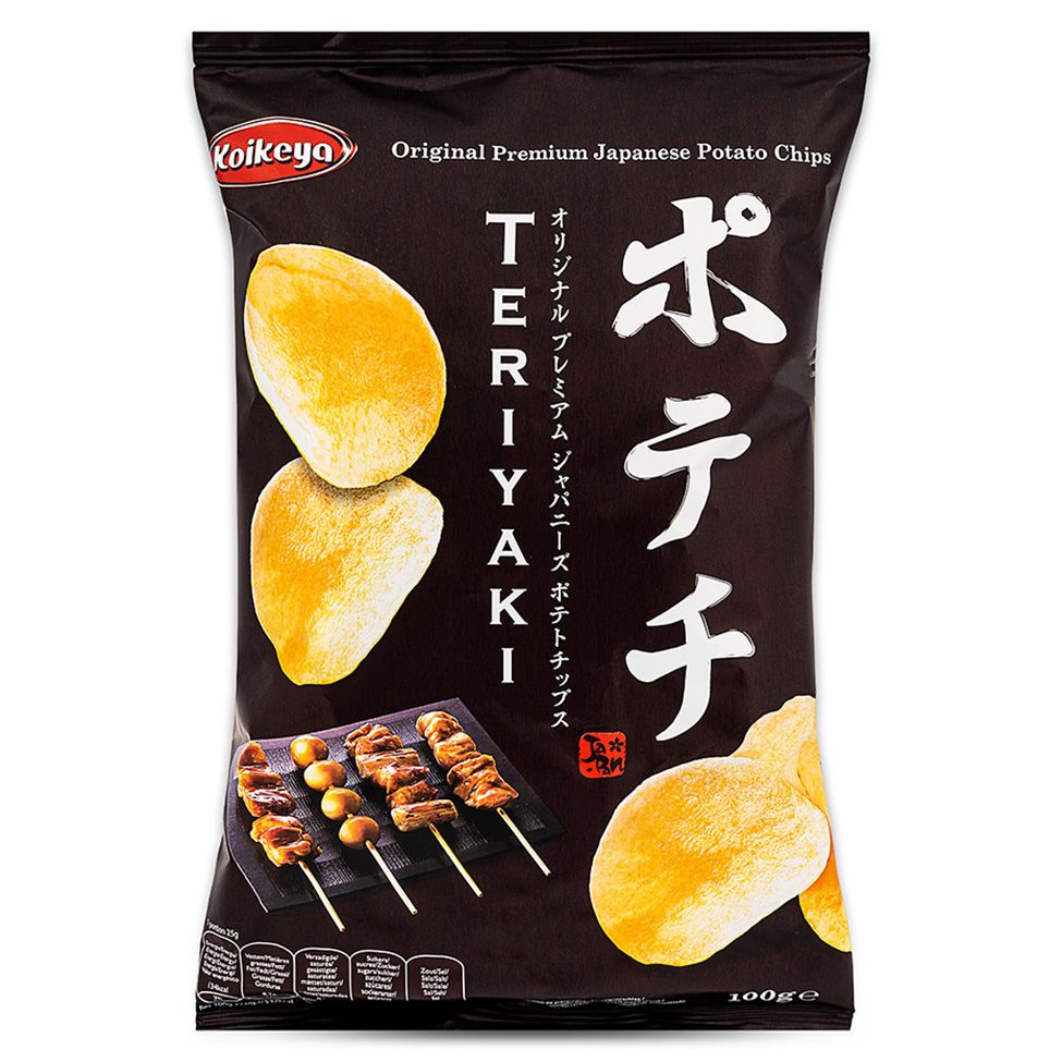 Πατατάκια Τεριγιάκι Koikeya Premium Japanese Potato Chips Teriyaki Flavour 100g