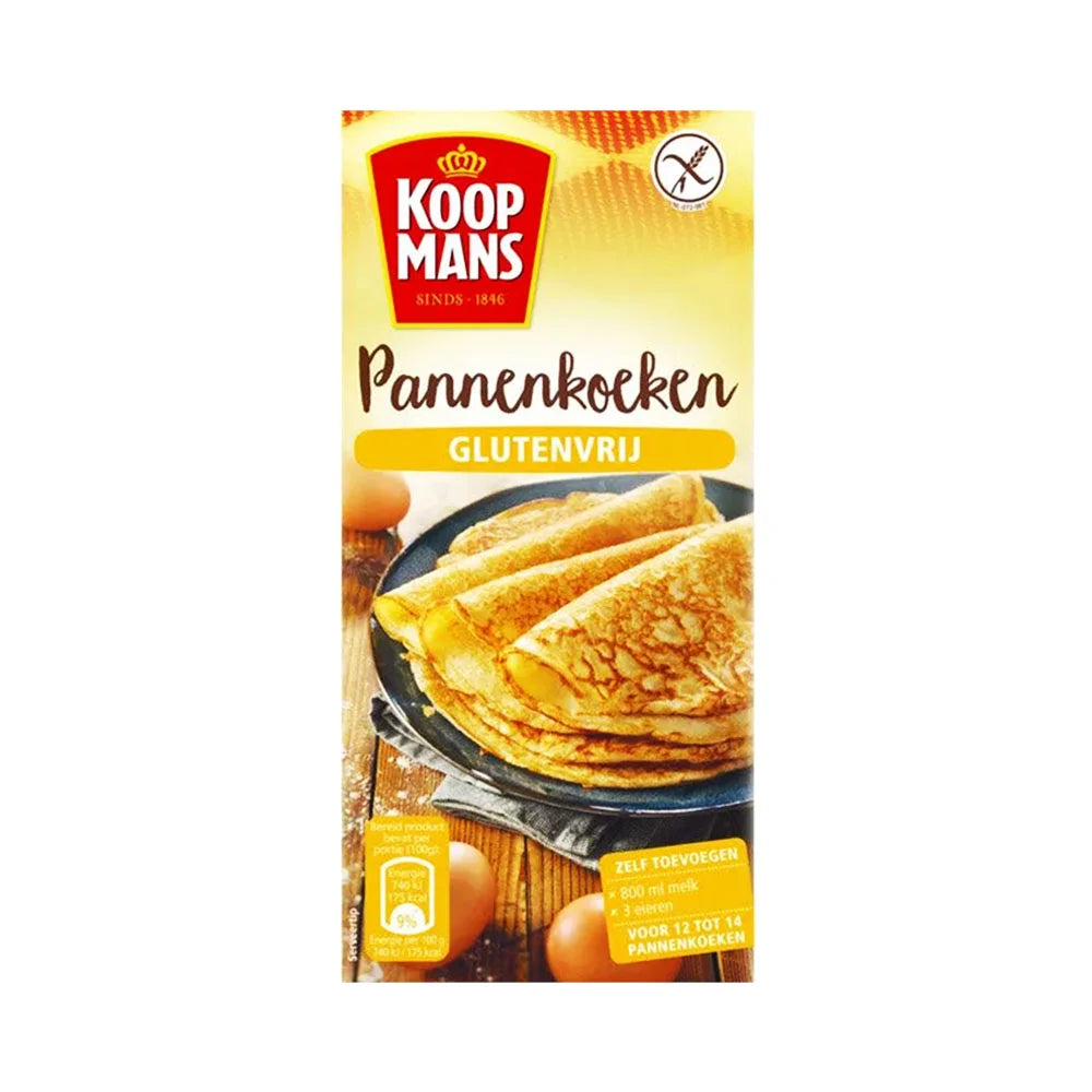 Μείγμα Για Πανκέικς Χωρίς Γλουτένη Koopmans Pancakes Gluten Free 400g