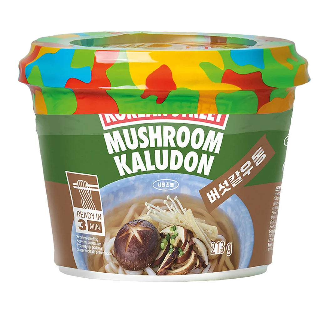 Στιγμιαία Νουντλς Korean Street Mushroom Kaludon Instant Noodle Bowl 213g