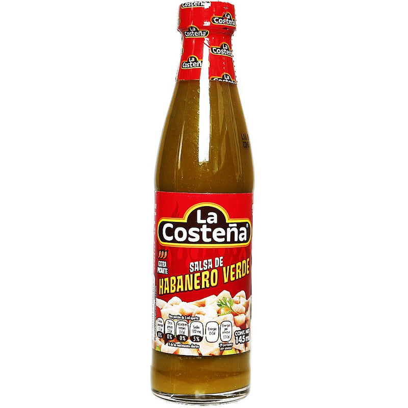 Σάλτσα Χαμπανέρο Καυτερή La Costena Salsa de Habanero Verde Extra Hot 145ml