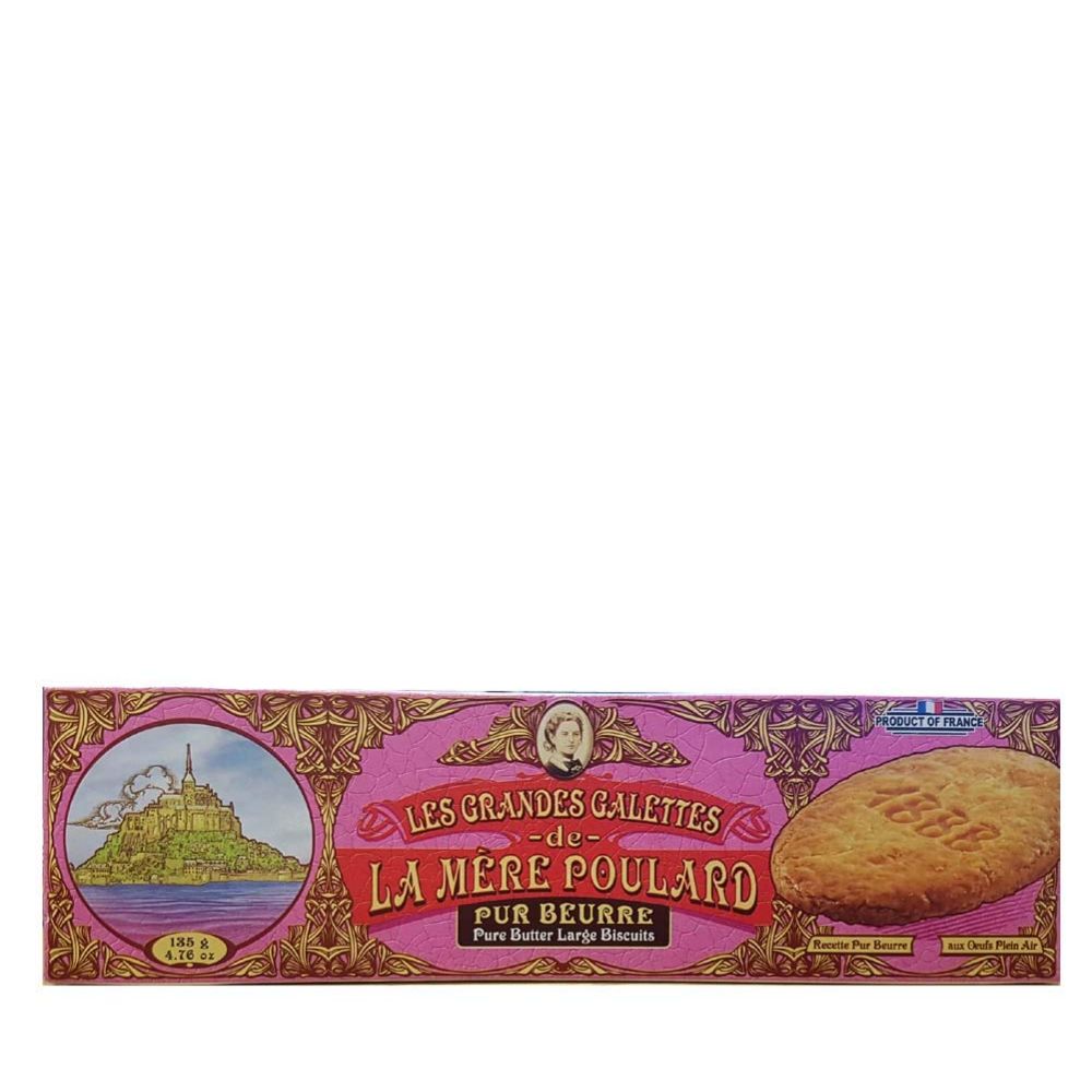 Μπισκότα Βουτύρου Μεγάλα La Mere Poulard Les Grandes Galettes Pur Beurre 135g