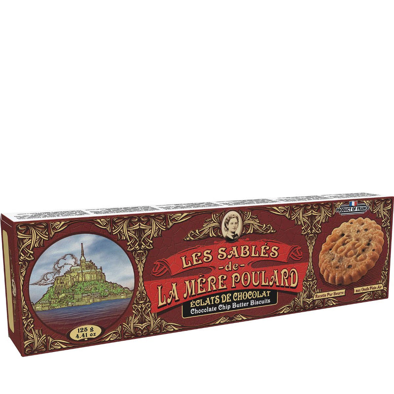 Μπισκότα με Κομματάκια Σοκολάτας La Mere Poulard Les Sables Eclats De Chocolat