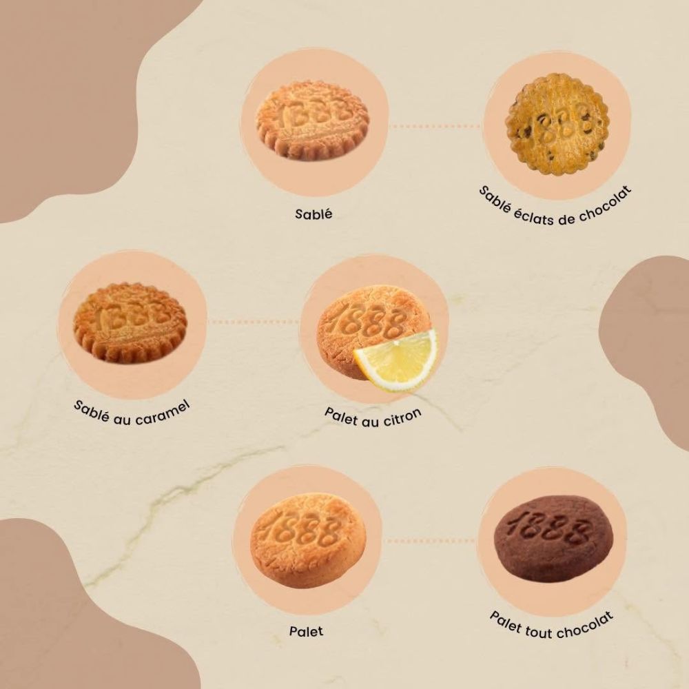 Μπισκότα Βουτύρου La Mere Poulard Pure Butter Biscuits 250g