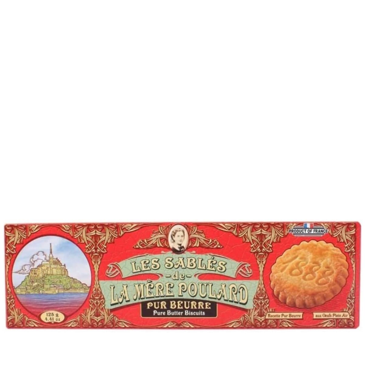 Μπισκότα Βουτύρου La Mere Poulard Pure Butter Biscuits