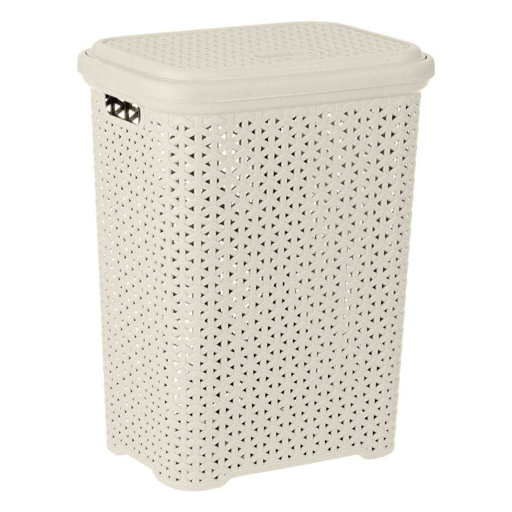 laundry-basket-35lt-plastic-ratan-ecru-with-handles-36-26-50cm