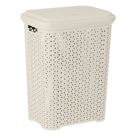 laundry-basket-35lt-plastic-ratan-ecru-with-handles-36-26-50cm