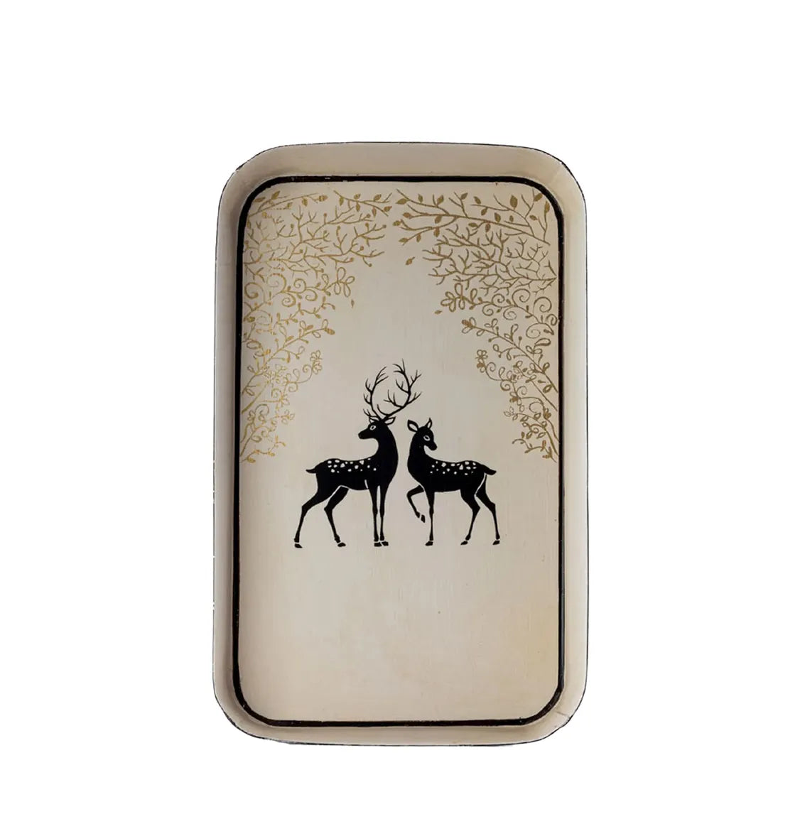 Δίσκος Les Ottomans Iron Tray Reindeers