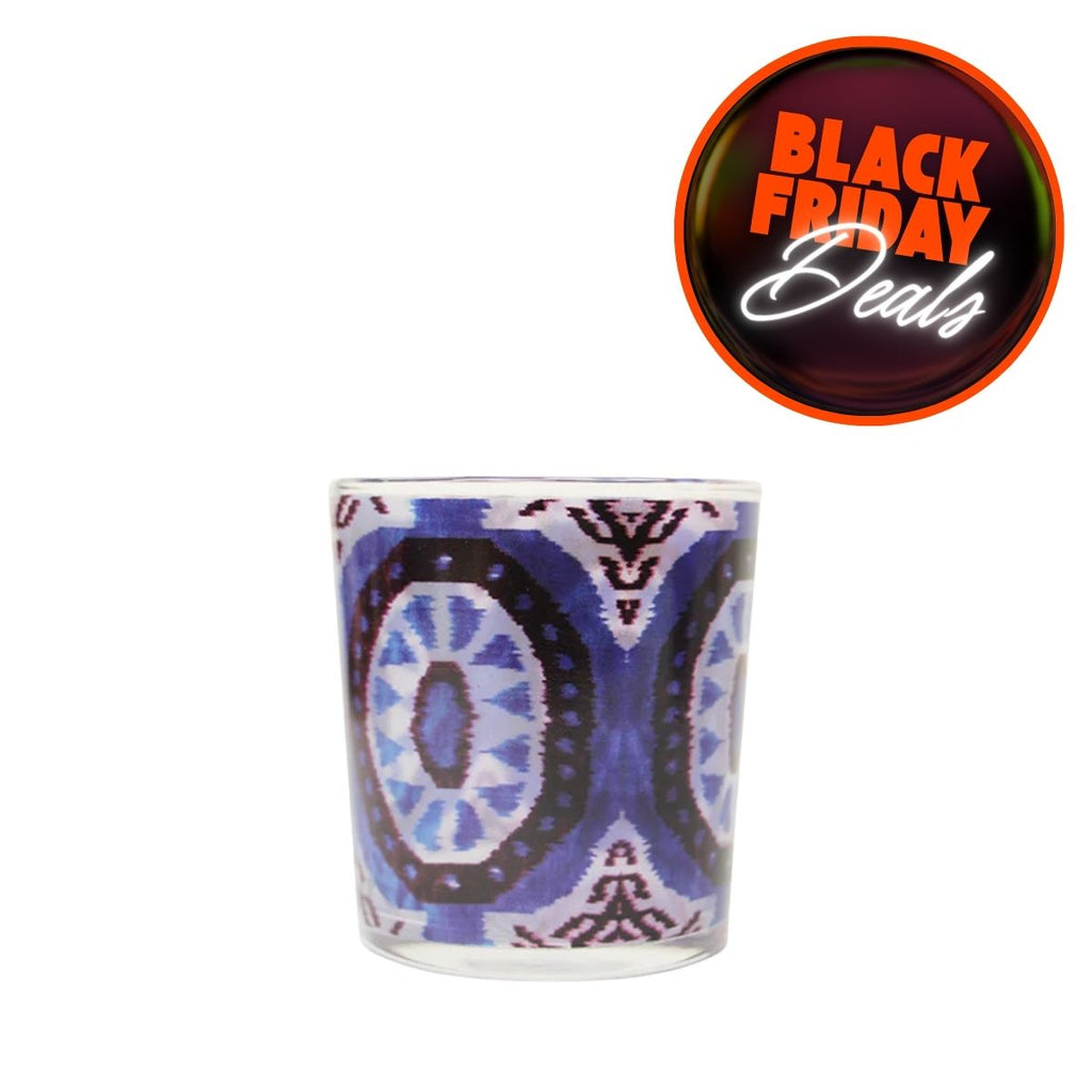 Ποτήρια Les Ottomans Ikat Glasses Blue ( 4 τεμάχια )