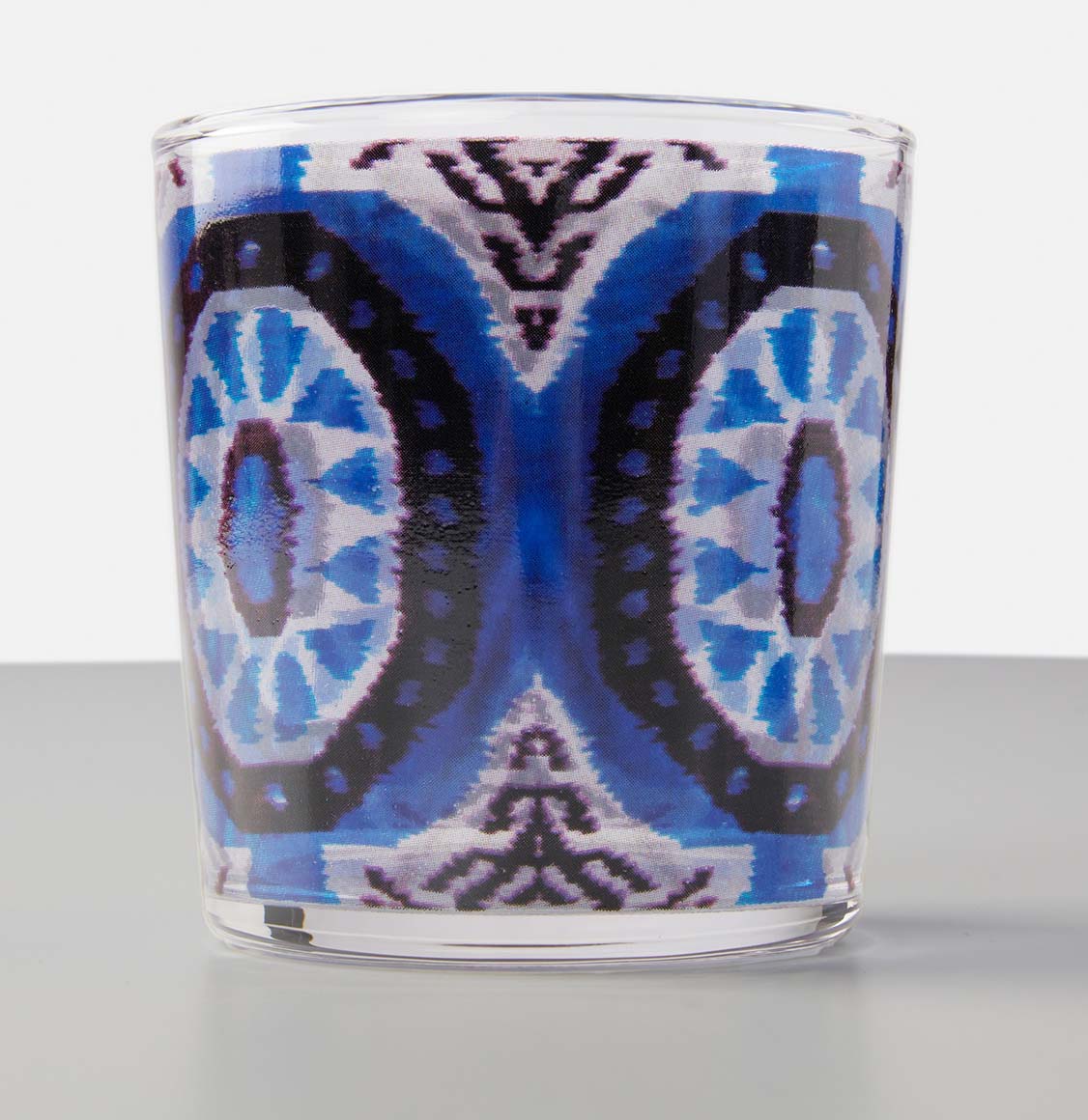 Ποτήρια Les Ottomans Ikat Glasses Blue (4 τεμάχια)