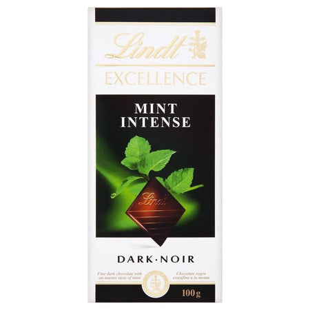 Σοκολάτα Υγείας με Μέντα Lindt Excellence Intense Mint Dark Chocolate 100g