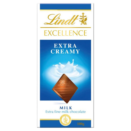 Σοκολάτα Γάλακτος Lindt Excellence Extra Creamy Milk Chocolate 100g