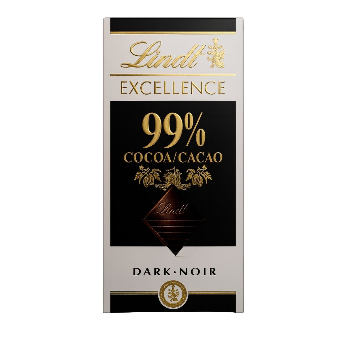 Σοκολάτα Υγείας Lindt Excellence 99% Cocoa Noir Absolu Chocolate