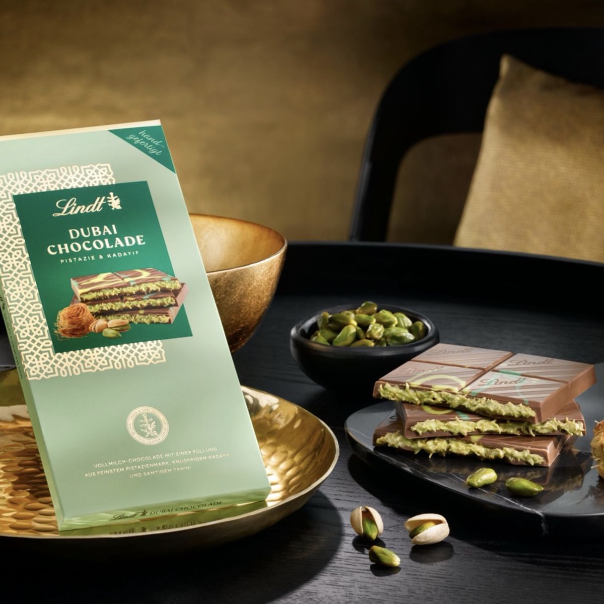 Σοκολάτα Lindt Dubai Chocolate Milk Chocolate