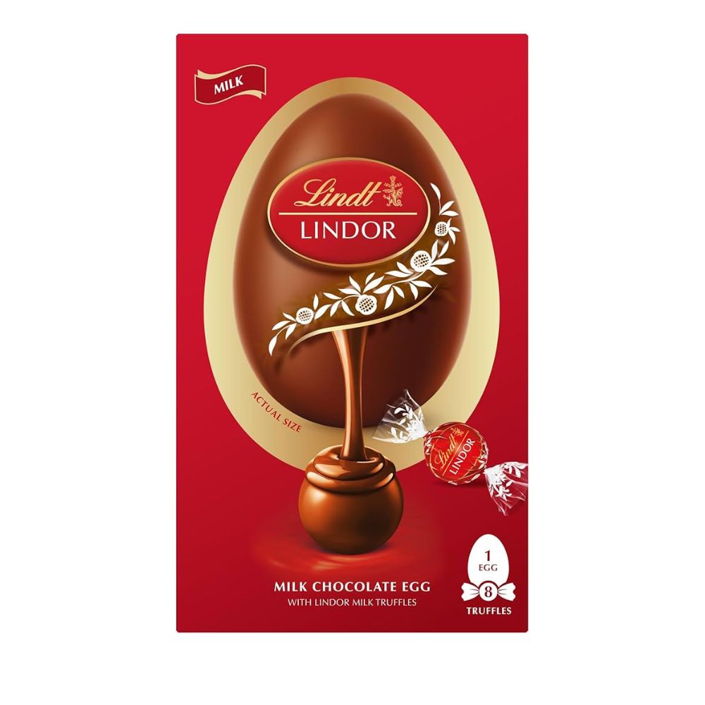 Σοκολατένιo Πασχαλινό Αυγό Lindt Lindor Deluxe Edition Milk Easter Egg