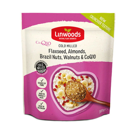 Μείγμα Δημητριακών Και ξηρών Καρπών Linwoods Flaxseed And Q10