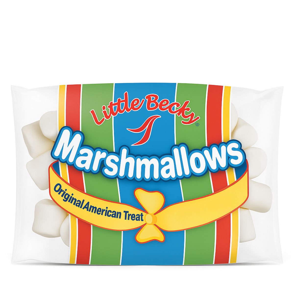 Ζαχαρωτά Άσπρα Little Becky Marshmallows