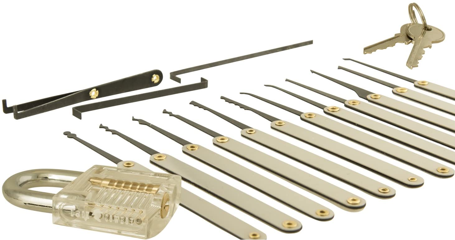 Σετ Εργαλείων Ξεκλείδωμα Κλειδαριών LockCowboy Lock Pick Set 20 Τεμαχίων