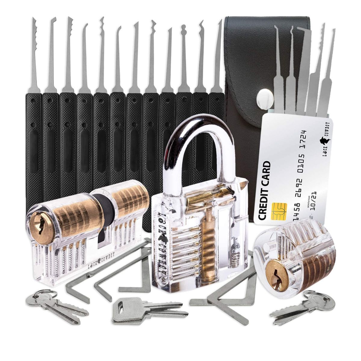 Σετ Εργαλείων Ξεκλείδωμα Κλειδαριών LockCowboy Premium Lock Pick Set 30 Τεμαχίων