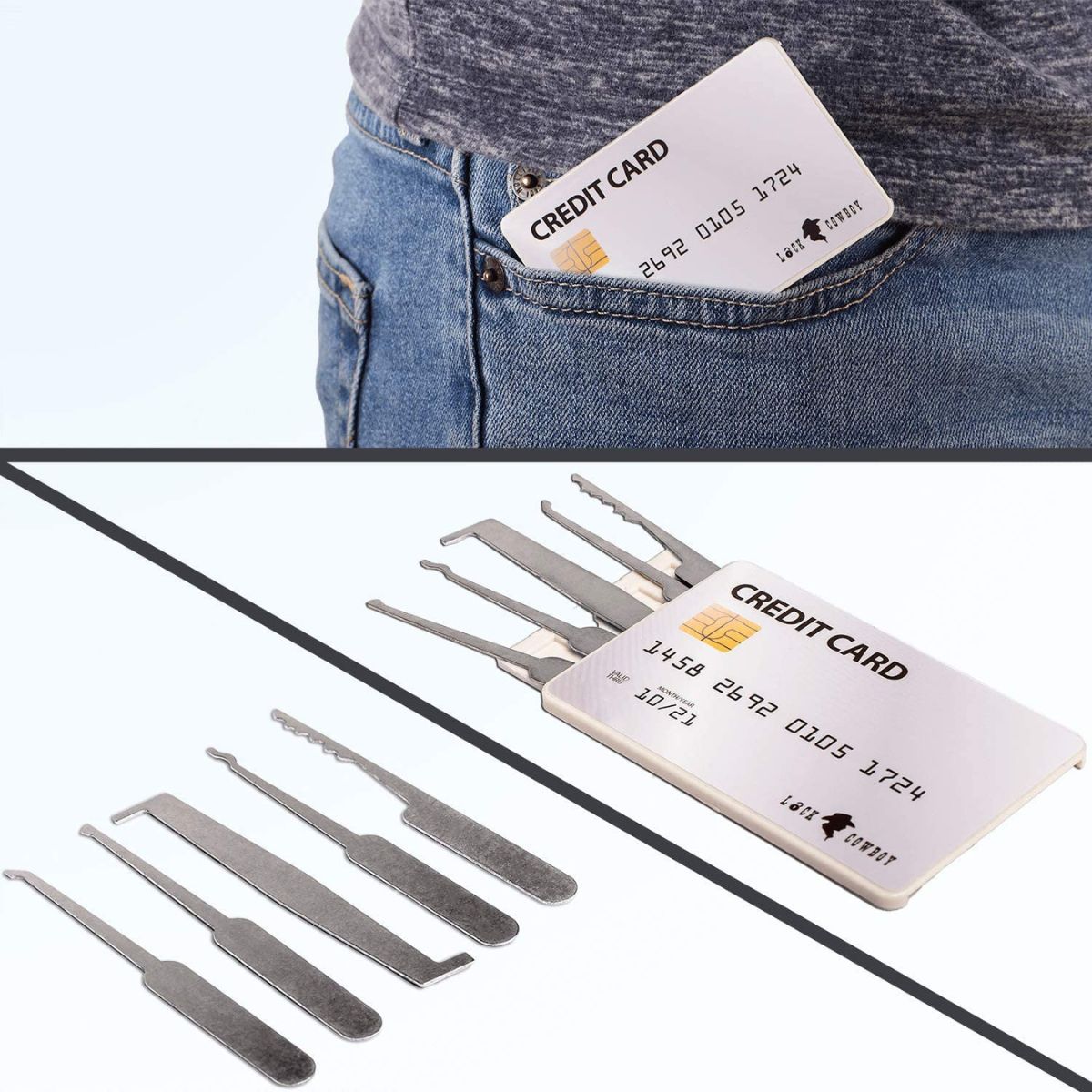 Σετ Εργαλείων Ξεκλείδωμα Κλειδαριών LockCowboy Premium Lock Pick Set 30 Τεμαχίων