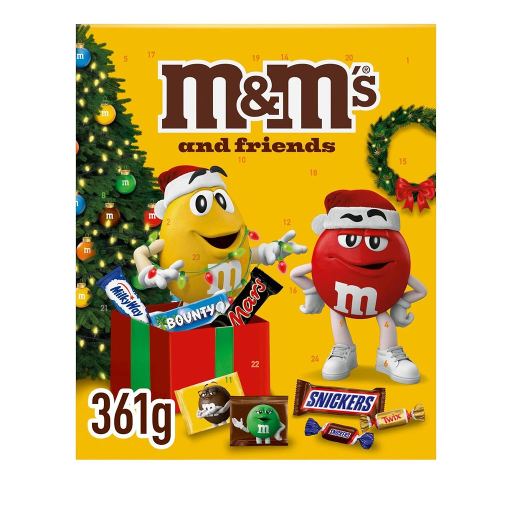 Σοκολατάκια Χριστουγεννιάτικο Ημερολόγιο M And Ms And Friends Advent Calendar