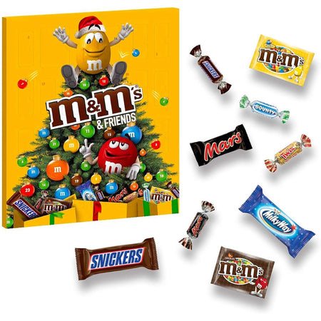 Σοκολατάκια Χριστουγεννιάτικο Ημερολόγιο M And Ms And Friends Advent Calendar
